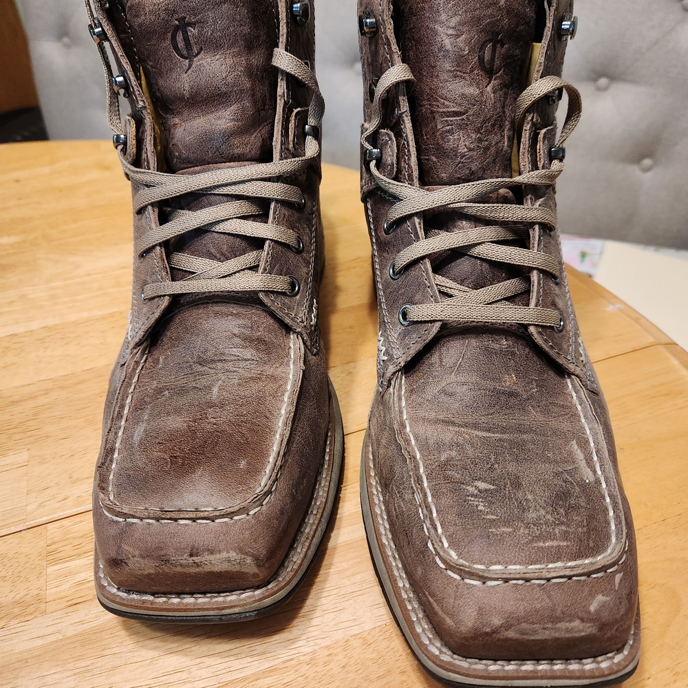 Cody James Men's Size 12D Brown Leather Boots